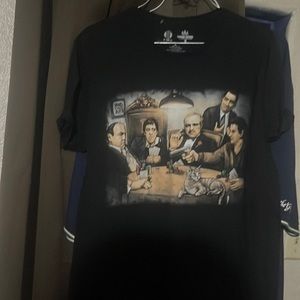 Sopranos X goodfellas X scarface X the godfather t shirt